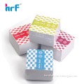 600g paper cover memo cube with logo painting